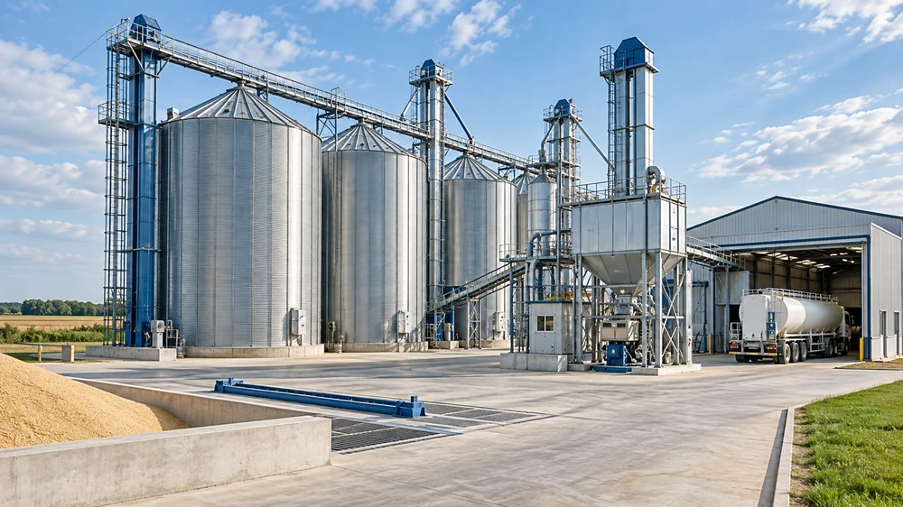 Grain and Feed Silos: Inventory, Alarms and Batch Control